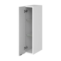 GoodHome Imandra Deep Gloss White Bathroom Single Wall Cabinet (H)90Cm (W)20Cm - thumbnail 3