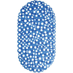 Showerdrape Otto Blue Anti Slip Pvc Bath Mat 69Cm X 36Cm - thumbnail 4