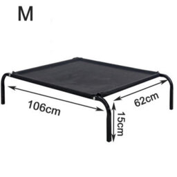 Medium Premium Elevated Dog Bed Pet Cat Mesh Camping Cot Indoor Outdoor Waterproof - thumbnail 2