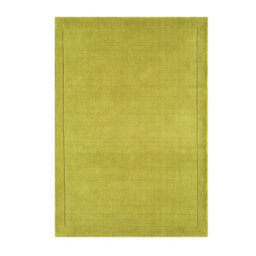 Green Simple And Stylish Wool Modern Plain Handmade Rug For Living Room And Bedroom-200Cm X 290Cm - thumbnail 6