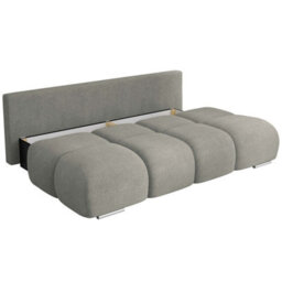 Honey Mini Sofa Bed With Storage 190X150 Cm Sleeping Surface Orange - thumbnail 4