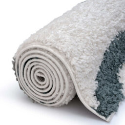 The Rugs Moodi Shaggy Green Rippletide Rug Runner Striped Thick High Pile For Living Rooms, Bedrooms, Hallways, Kitchens - thumbnail 6