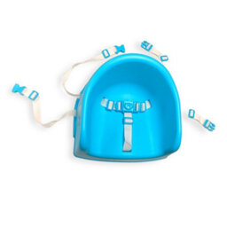 Ladida Portable Booster Seat, Travel High Chair, Suitable For Feeding And Dining (Blue) 417 - thumbnail 3