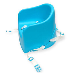 Ladida Portable Booster Seat, Travel High Chair, Suitable For Feeding And Dining (Blue) 417 - thumbnail 4