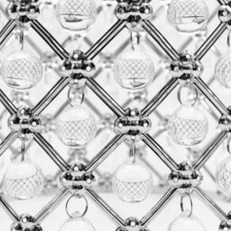 Luxury Chrome Crystal Droplet Pendant Lamp Shade 26Cm - thumbnail 4
