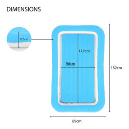 Benross Avenli 85410 Blue Coloured Single Sized Kids Airbed - thumbnail 3