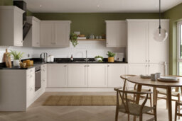 Kitchen Kit 3 Drawer Base Unit 500mm W/ Shaker Cabinet Door - Ultra Matt Cashmere - thumbnail 2