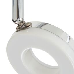 GoodHome Sham Tube Metal & Plastic Chrome Effect 4 Lamp Led Ceiling Light - thumbnail 3