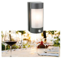 Luminosa Lighting Luminosa Arena 1 Light Outdoor Wall Light Light, Pir Graphite, Opal Polycarbonate Diffuser Ip44, E27 - thumbnail 2
