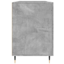 Berkfield Desk Concrete Grey 140X50X75 Cm Engineered Wood - thumbnail 7