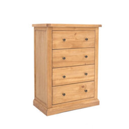 Cabinet Bits Lucca 4 Drawer Chest Of Drawers Brass Knob - thumbnail 2