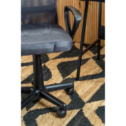 Orsina Ergonomic Dark Grey Home Office Chair, Comfortable Design Work From Home Chair, Movable Ergonomic Chair - thumbnail 8