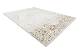 RugsX Carpet Allure 1961 Ornament, Frame - Structural, Stylish, Glamour Cream Gold 120X170 Cm