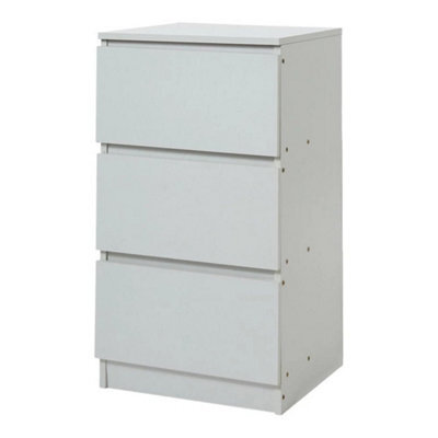 Bedside Drawer Storage Cabinet Home Bedroom Furniture Nightstand Lamp Side Table - image 1