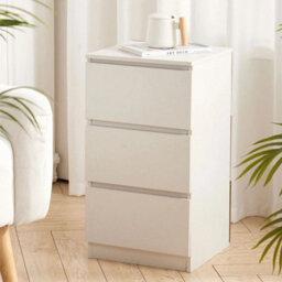 Bedside Drawer Storage Cabinet Home Bedroom Furniture Nightstand Lamp Side Table - thumbnail 6