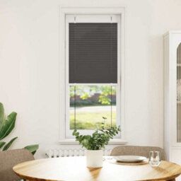 Walplus Pleated Blind Black 45X150 Cm Fabric Width 44.4 Cm Polyester - thumbnail 2
