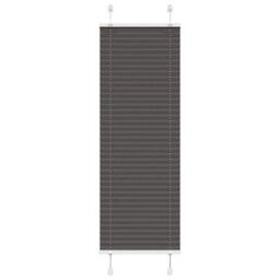 Walplus Pleated Blind Black 45X150 Cm Fabric Width 44.4 Cm Polyester - thumbnail 1