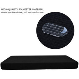 Waterproof And Washable Polyester Sofa Covers, Breathable Covers For Home Furniture, Black Protection (Single Seat) - thumbnail 7