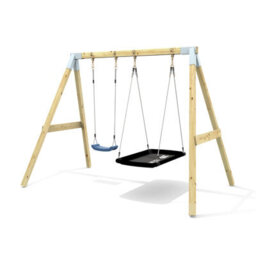 Rebo Premium Double Swing - Standard And Boat Navy Blue - thumbnail 1