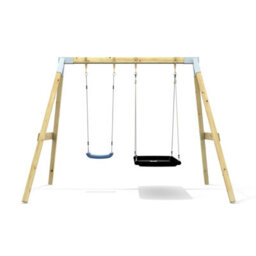 Rebo Premium Double Swing - Standard And Boat Navy Blue - thumbnail 2