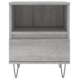 Berkfield Bedside Cabinets 2 Pcs Grey Sonoma 40X35X50 Cm Engineered Wood - thumbnail 7