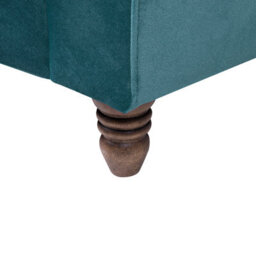 Beliani Sofa 2 Seater Eike Velvet Teal - thumbnail 8
