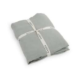 Native Natural Stone Super King 100% Linen Fitted Sheet (180X200Cm) - thumbnail 2
