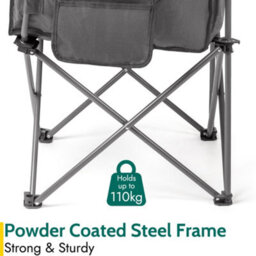Trail Outdoor Leisure Serin Extra Large Padded Camping Chair - thumbnail 5