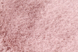 Faux Fur Blush Plain Shaggy Polyester Easy To Clean Rug For Living Room And Bedroom-120Cm X 170Cm - thumbnail 3