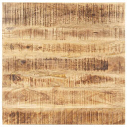 Berkfield Industrial Table Top Solid Mango Wood 15-16 mm 80X80 Cm - thumbnail 2