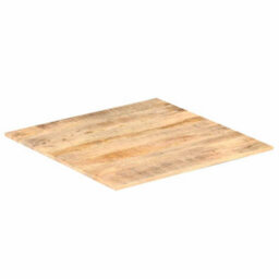 Berkfield Industrial Table Top Solid Mango Wood 15-16 mm 80X80 Cm - thumbnail 6