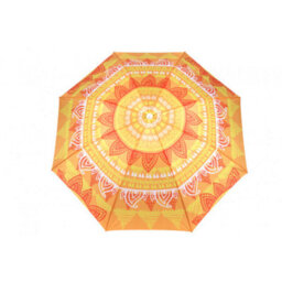 Vivo 1.9M Garden Parasol Mandala Umbrella Tilt Outdoor Sunshade Canopy - Orange - thumbnail 2
