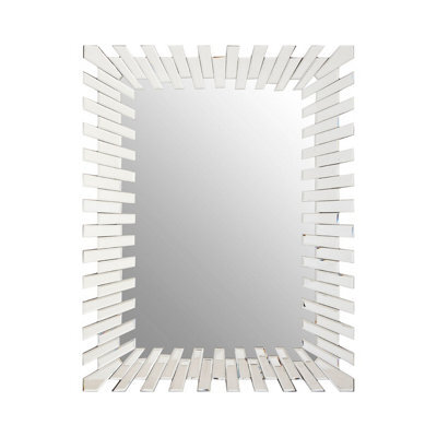 Orsina Puzzle Sunburst Wall Mirror - image 1