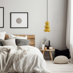 Luminosa Lighting Luminosa Orlando Slim Pendant Ceiling Light Honey Gloss Gu10 - thumbnail 3