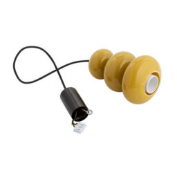 Luminosa Lighting Luminosa Orlando Slim Pendant Ceiling Light Honey Gloss Gu10 - thumbnail 6