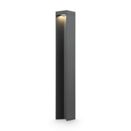 Luminosa Lighting Luminosa Maytoni Essen Outdoor Bollard Grey, 65Cm 4000K Ip54 - thumbnail 3