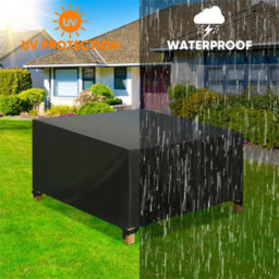 90X90X90Cm Heavy Duty Waterproof Square Garden Furniture Cover Patio Table Chair - thumbnail 5