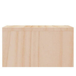 Berkfield Monitor Stand 50X27X15 Cm Solid Wood Pine - thumbnail 6