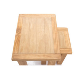 Cabinet Bits Lugo Waxed Set Of 2 Nest Of Tables - thumbnail 4