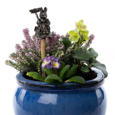 Jardinopia Beatrix Potter Hunca Munca Cane Or Stake Topper (Ccbp0008) - L5.5 X W4 X H9 Cm - image 1