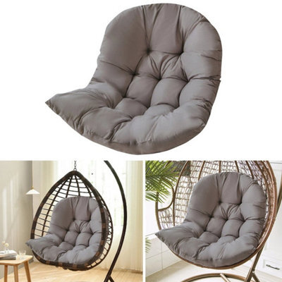 Large Garden Patio Hanging Swing Egg Chair U-Shaped Seat Pad Replacement Cushion - image 1