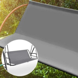 Grey Cover For Swing, 138X50X50 Cm, 1 Piece, Waterproof And Stain-Resistant Oxford Fabric. - thumbnail 6