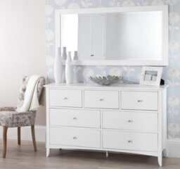 Statement Furniture Edward Hopper White Wall Mirror 140X70Cm - thumbnail 2