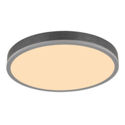 Luminosa Lighting Luminosa Doro 45Cm Flush Ceiling Light Silver Colored Led Dimmable 2700-6500K Remote Control Timer - thumbnail 4