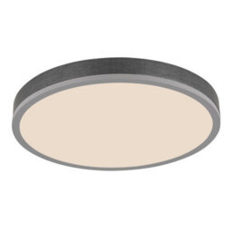 Luminosa Lighting Luminosa Doro 45Cm Flush Ceiling Light Silver Colored Led Dimmable 2700-6500K Remote Control Timer - thumbnail 1