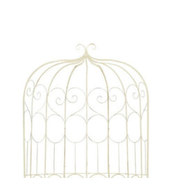 Walplus Garden Bench 95 Cm Iron Antique White - thumbnail 4