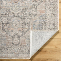 Livabliss Galey Alix Maria Elena-Vintage Brown Blue Beige Traditional Vintage Boho Fringe Living Dining Bedroom Rug 66 X 115 Cm Easy Care - thumbnail 4