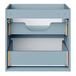Heze Furniture Noca Bathroom Cabinet 100Cm In Baby Blue & Oak - thumbnail 4