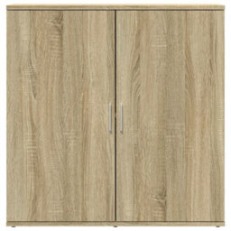 Walplus Sideboards 2 Pcs Sonoma Oak 79X38X80 Cm Engineered Wood - thumbnail 5
