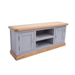 Cabinet Bits Biccari Grey 2 Door Tv Cabinet Chrome Knob - thumbnail 3